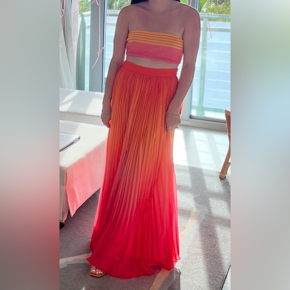 Rococo Sand Ombré Top and Skirt